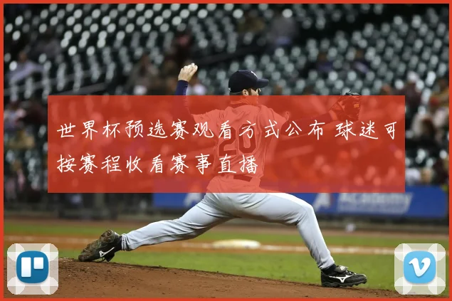 世界杯预选赛观看方式公布 球迷可按赛程收看赛事直播